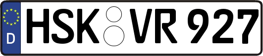 HSK-VR927