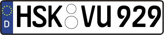 HSK-VU929