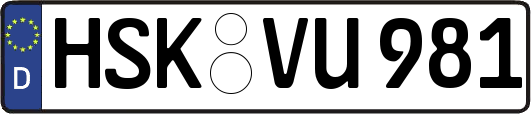 HSK-VU981