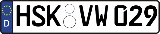 HSK-VW029