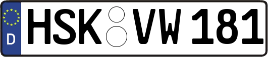 HSK-VW181