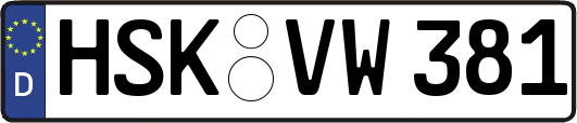 HSK-VW381