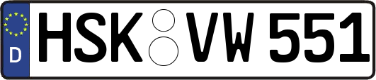 HSK-VW551