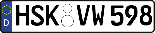 HSK-VW598