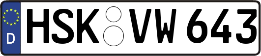 HSK-VW643