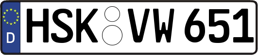 HSK-VW651