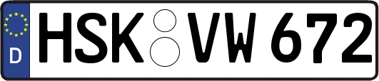 HSK-VW672