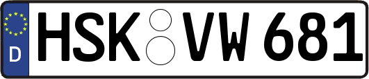 HSK-VW681