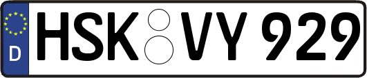 HSK-VY929
