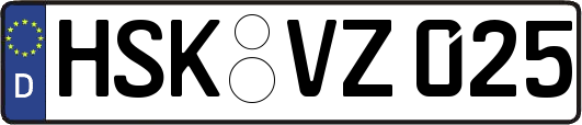 HSK-VZ025