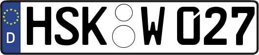 HSK-W027