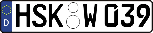 HSK-W039