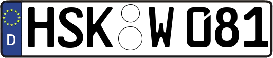 HSK-W081