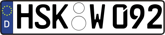 HSK-W092