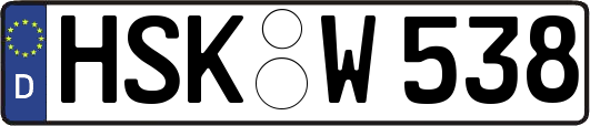 HSK-W538