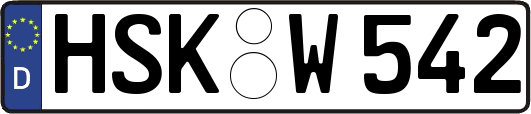 HSK-W542