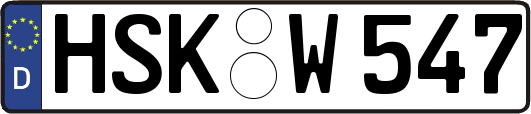 HSK-W547