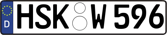HSK-W596