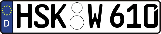 HSK-W610