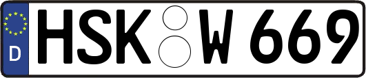 HSK-W669