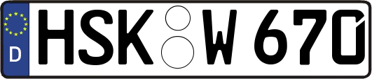 HSK-W670