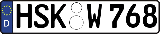 HSK-W768