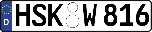HSK-W816