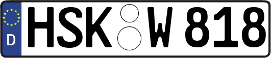 HSK-W818