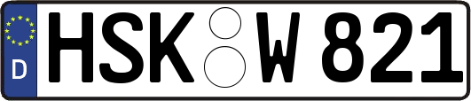 HSK-W821