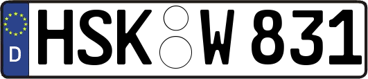 HSK-W831