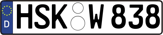 HSK-W838
