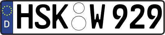 HSK-W929