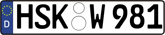 HSK-W981