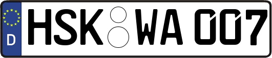 HSK-WA007