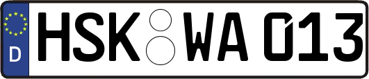 HSK-WA013