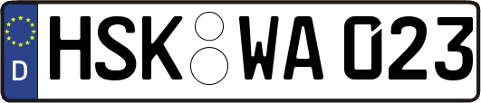 HSK-WA023