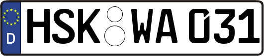 HSK-WA031