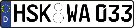 HSK-WA033
