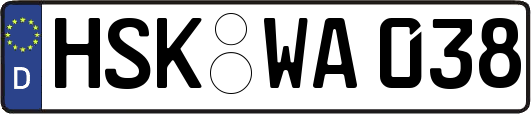 HSK-WA038