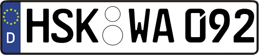 HSK-WA092