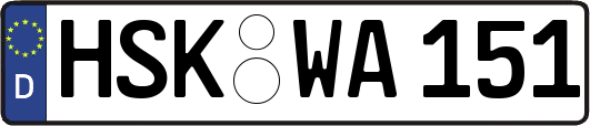 HSK-WA151