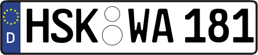 HSK-WA181