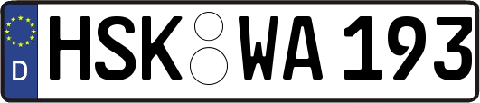 HSK-WA193