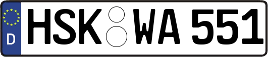 HSK-WA551