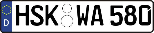 HSK-WA580