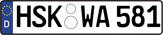HSK-WA581