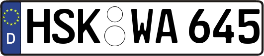 HSK-WA645