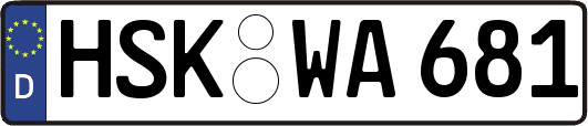 HSK-WA681