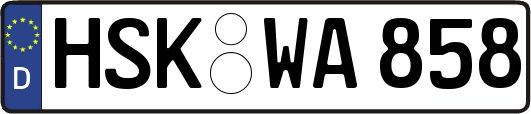 HSK-WA858