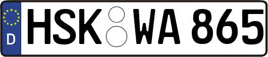 HSK-WA865